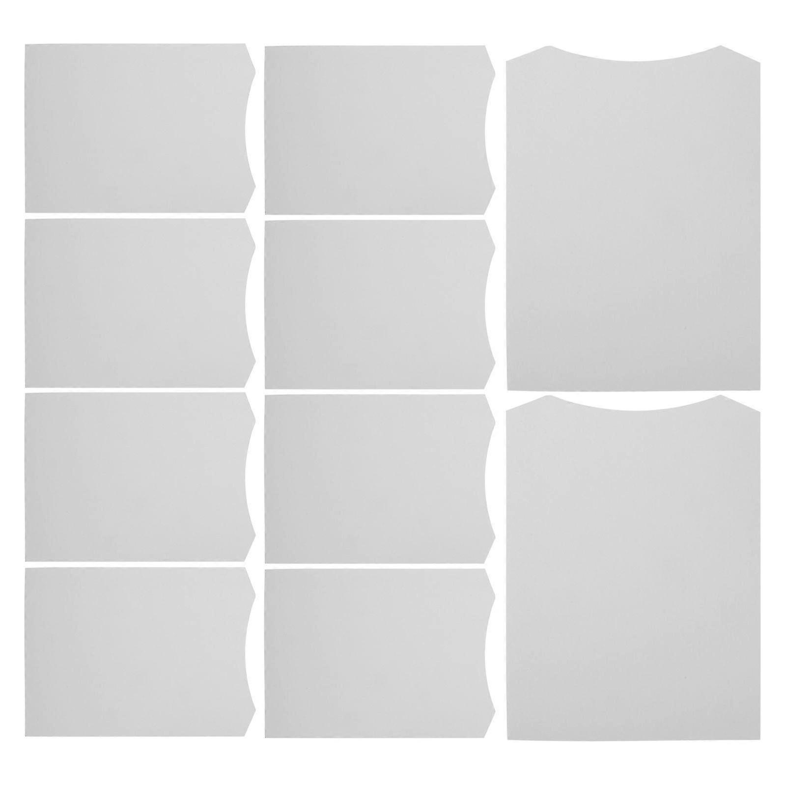 50pcs Cardboard Shirt Inserts Foldable lining Fold Inserts Shirt Display Cardboard Laundry Folder for DIY Packaging Inserts Organizing Clothes