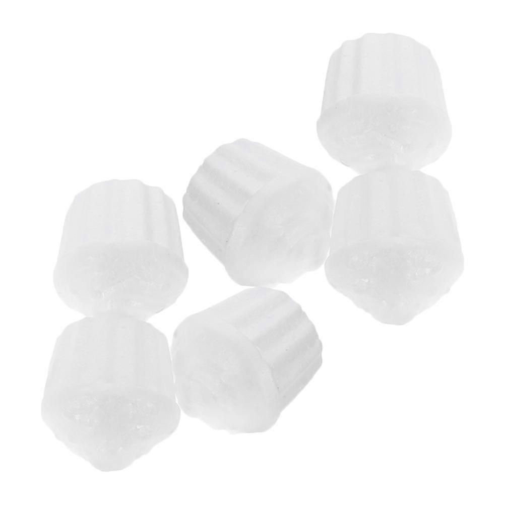 Foam Cupcake Cake Model for Decorating Practice 12Pcs White Foam Set