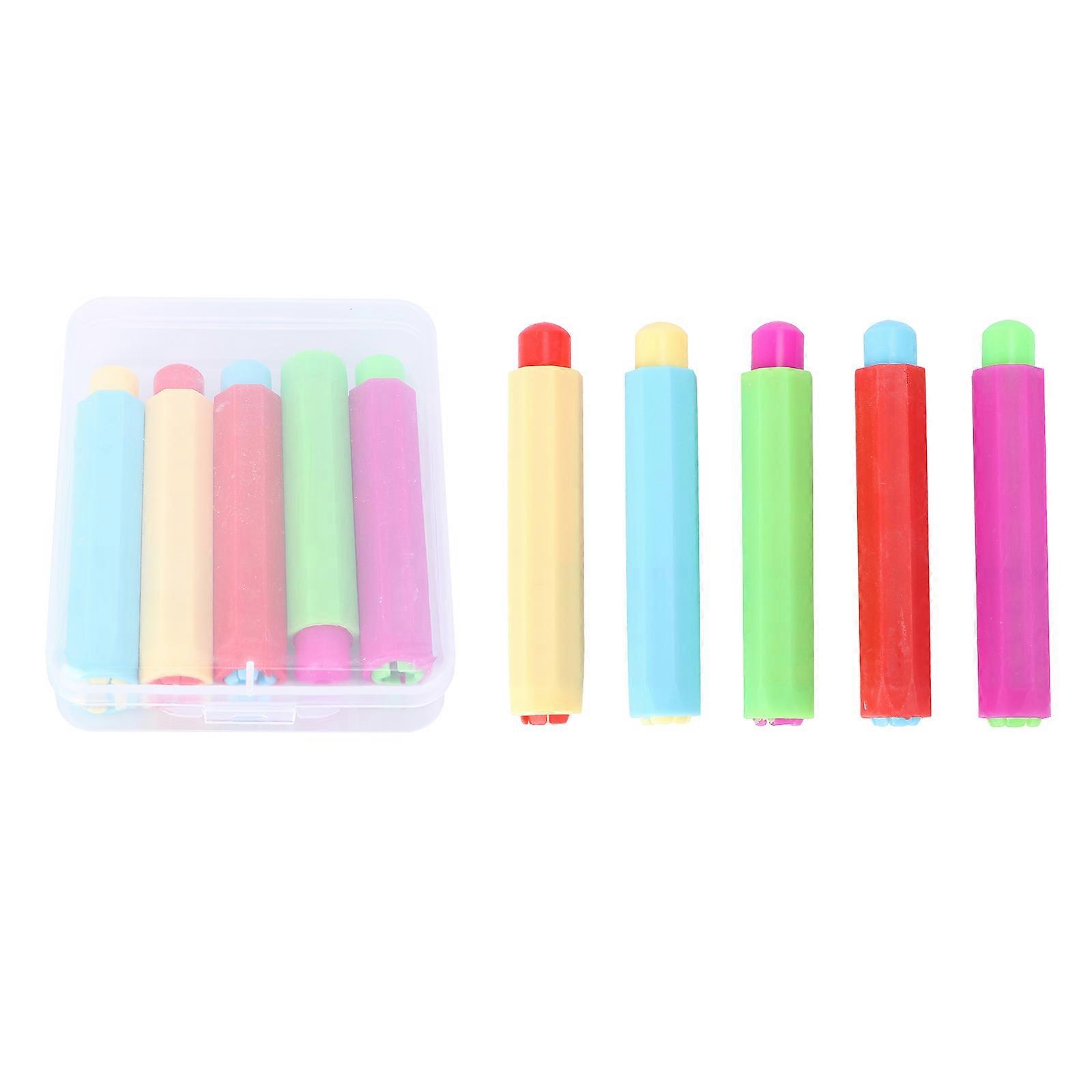 Chalk Clip Writing Extender for Holding Chalk 10Pcs Random