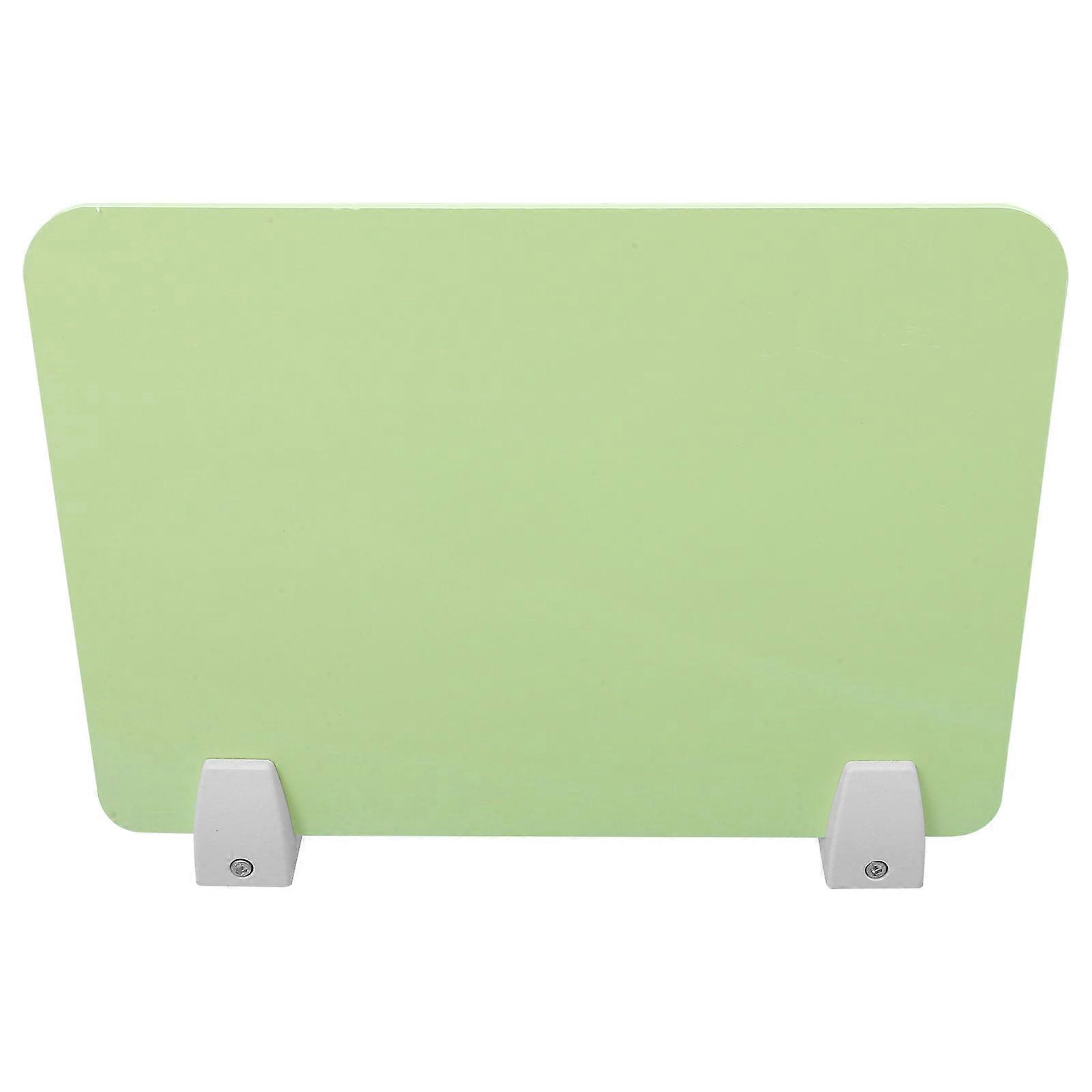 Green Desk Shield Divider Privacy Board for Protective Use 4Sets