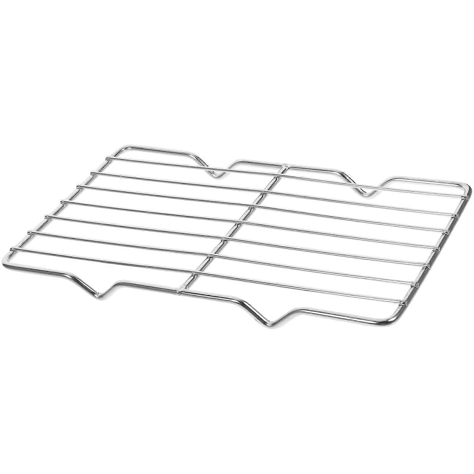 Silver Stainless Steel Baking Rack for Grilling Mesh 5Pcs Set