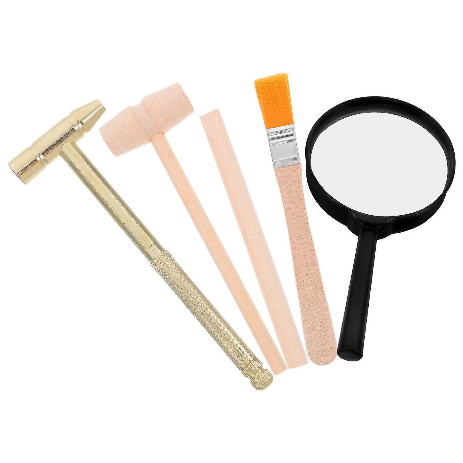 Archaeology Tools Kids Archaeology Tool Set for Gemstone Digging 1Set