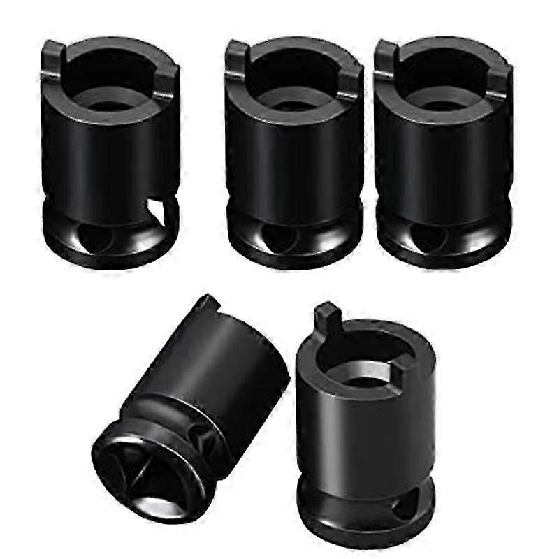 5PCS Angle Grinder Socket Wrench,Angle Pressure Plate Removal Sleeve,Steel Wrench Adapter