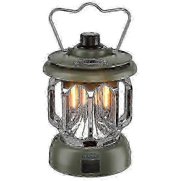 Rechargeable retro waterproof camping lantern hwy