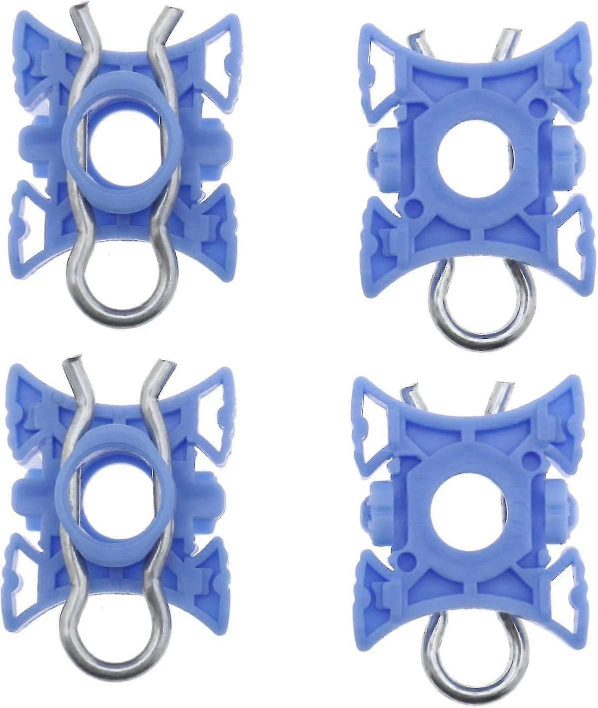 3509416 Front Window Regulator Guide Slider Clips Sliding Pivot Jaw Block Auto Replacement Parts For 740 940 960 S80 Xc70 Xc90 V70 S60(blue)(4pcs)