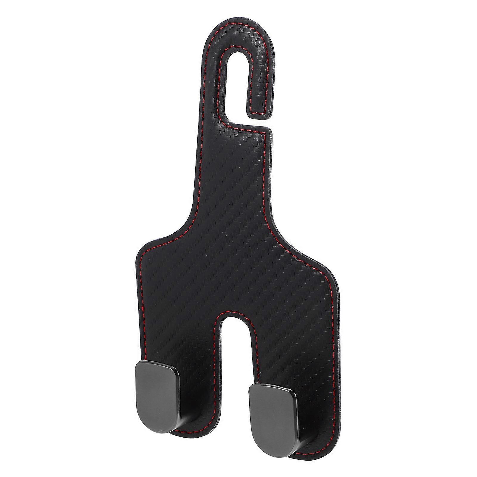 Car Seat Back Hook Multifunctional for Car Use 4Pcs Black