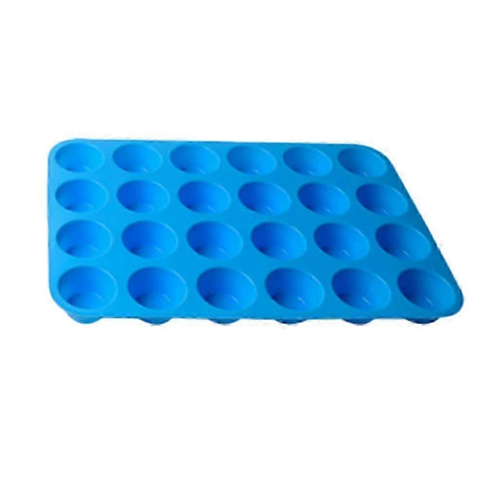 Silicone Muffin Pan Baking Pan Non-Stick Silicone Round Cake Mini Muffin Mold