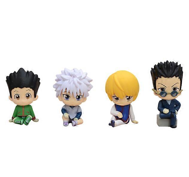4pc Hunter x Hunter Anime Action Figure 5.5cm