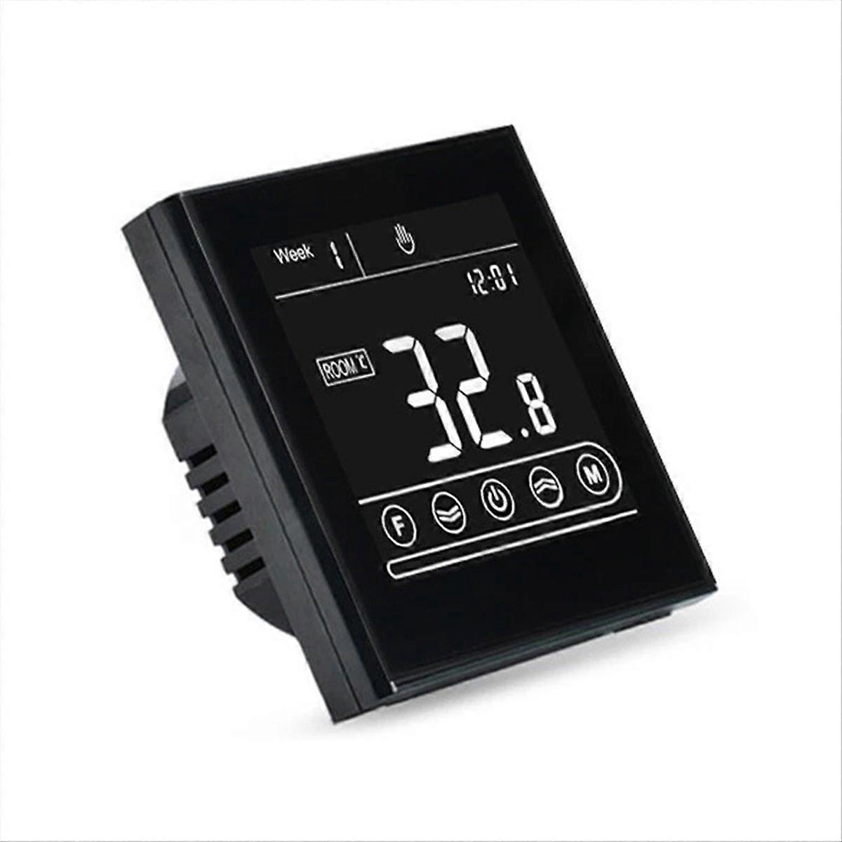 Tuya Smart Intelligent WiFi Thermostat Temperature Controller Black