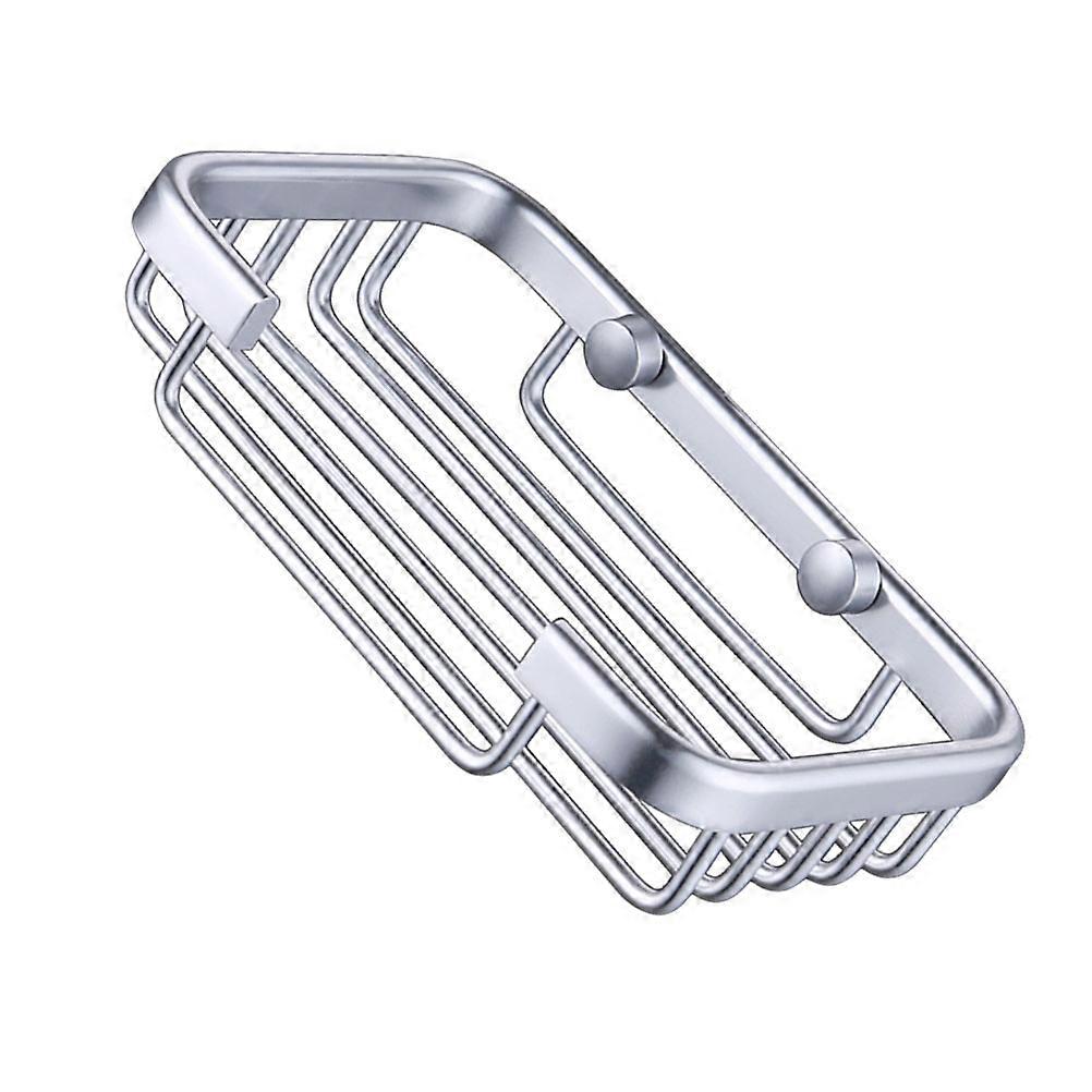 4Pcs Silver Aluminium Soap Holder for Holding Soap Practical Container