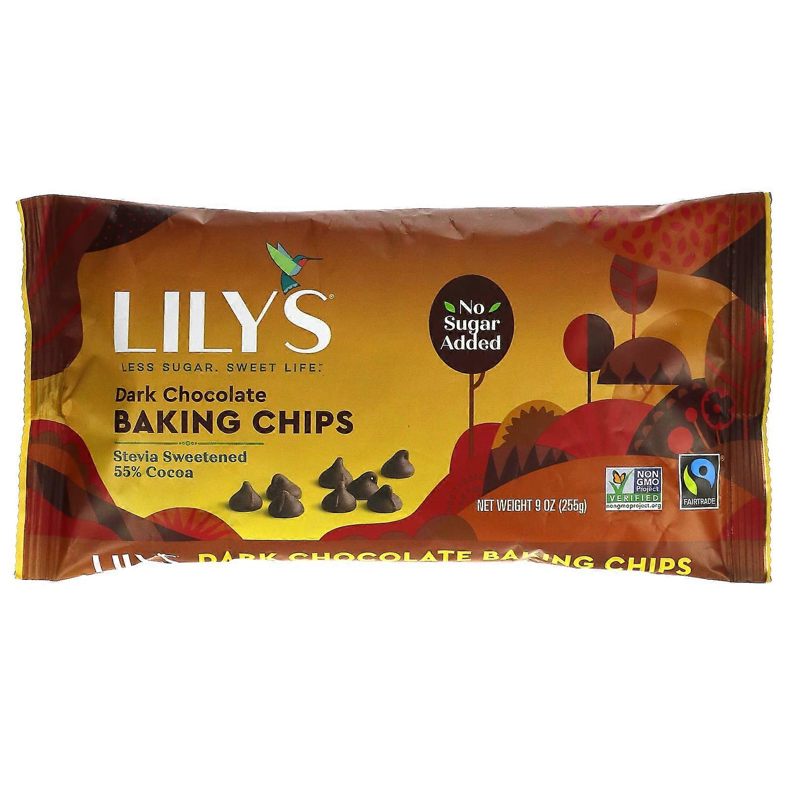 Dark Chocolate Baking Chips, 9 oz (255 g)