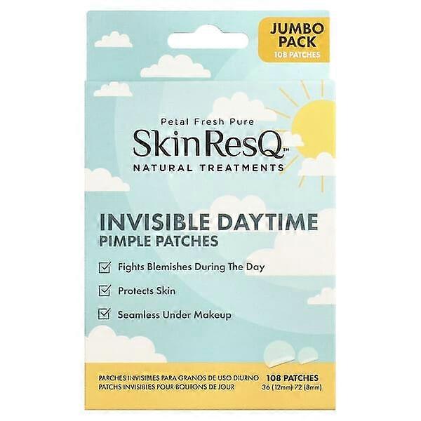Petal Fresh, SkinResQÃÂ¢ÃÂÃÂ¢ Natural Treatments, Invisible Daytime Pimple Patches, 108 Patches