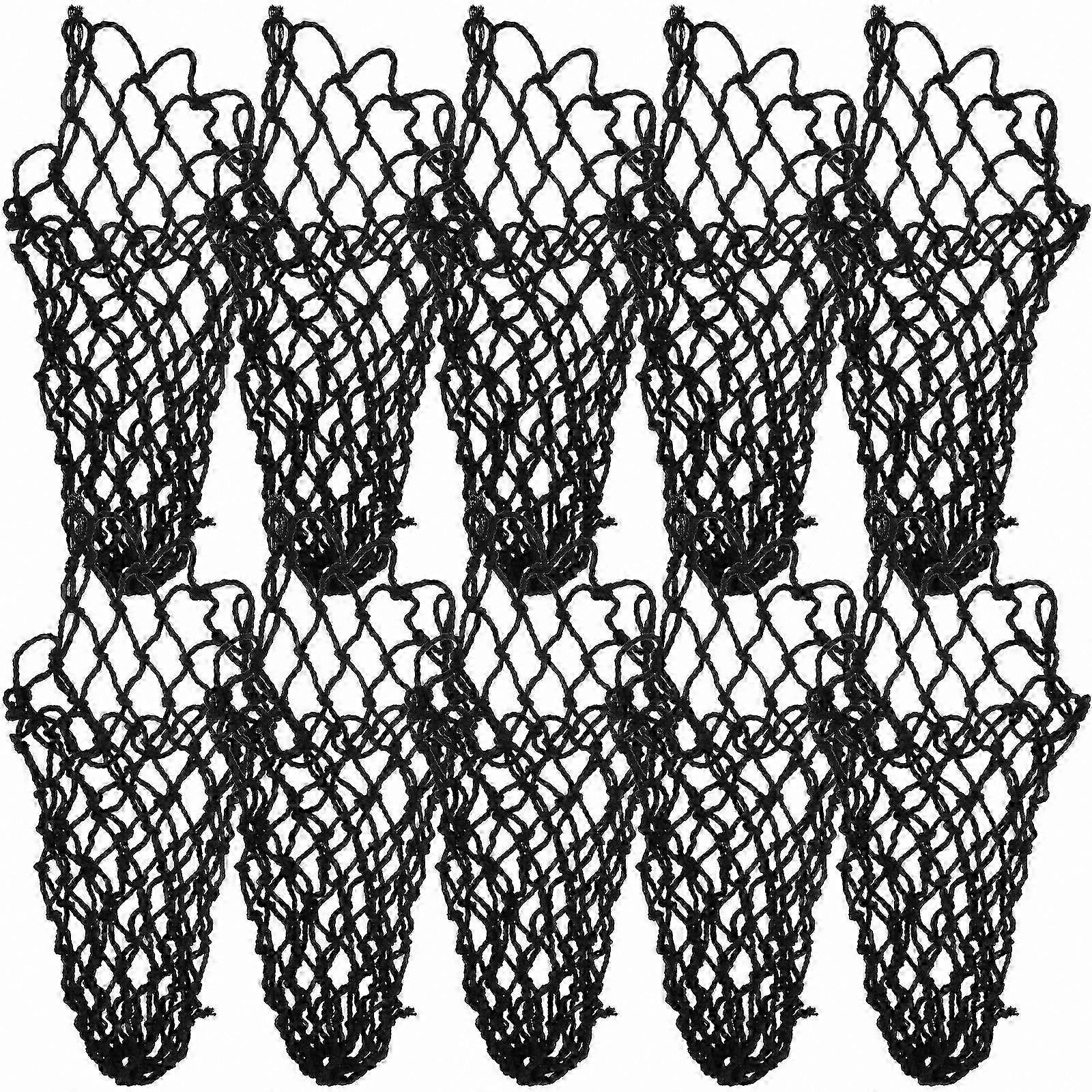 12-Pack Pool Table Pockets Replacement Nets for Billiard Tables
