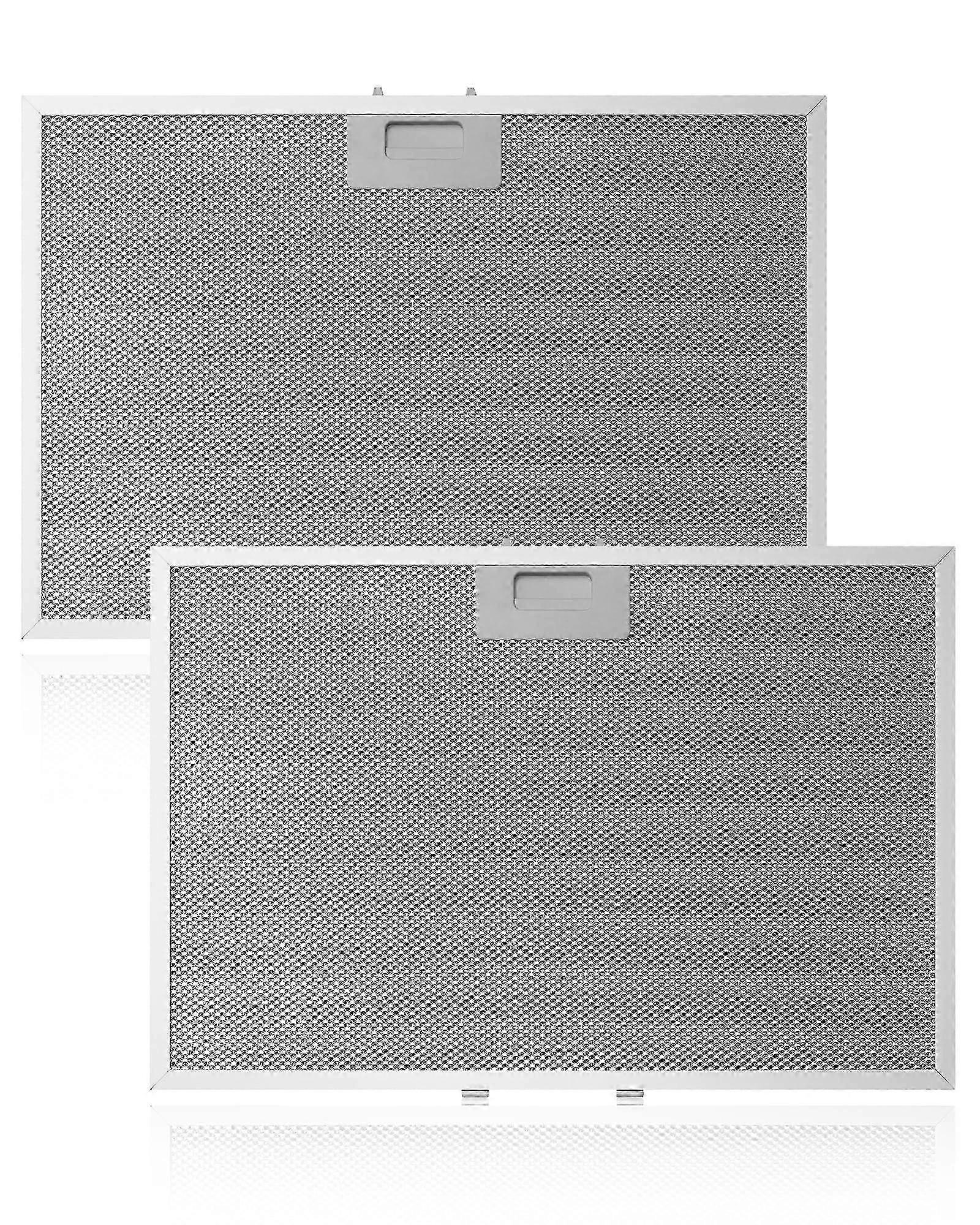 2PCS WB02X11012 Range Hood Grease Filter 17.5 x 11.625 Inches Compatible with GE JV566H1SS JV566H2SS JV665H1BB JV665H1CC JV665H1WW