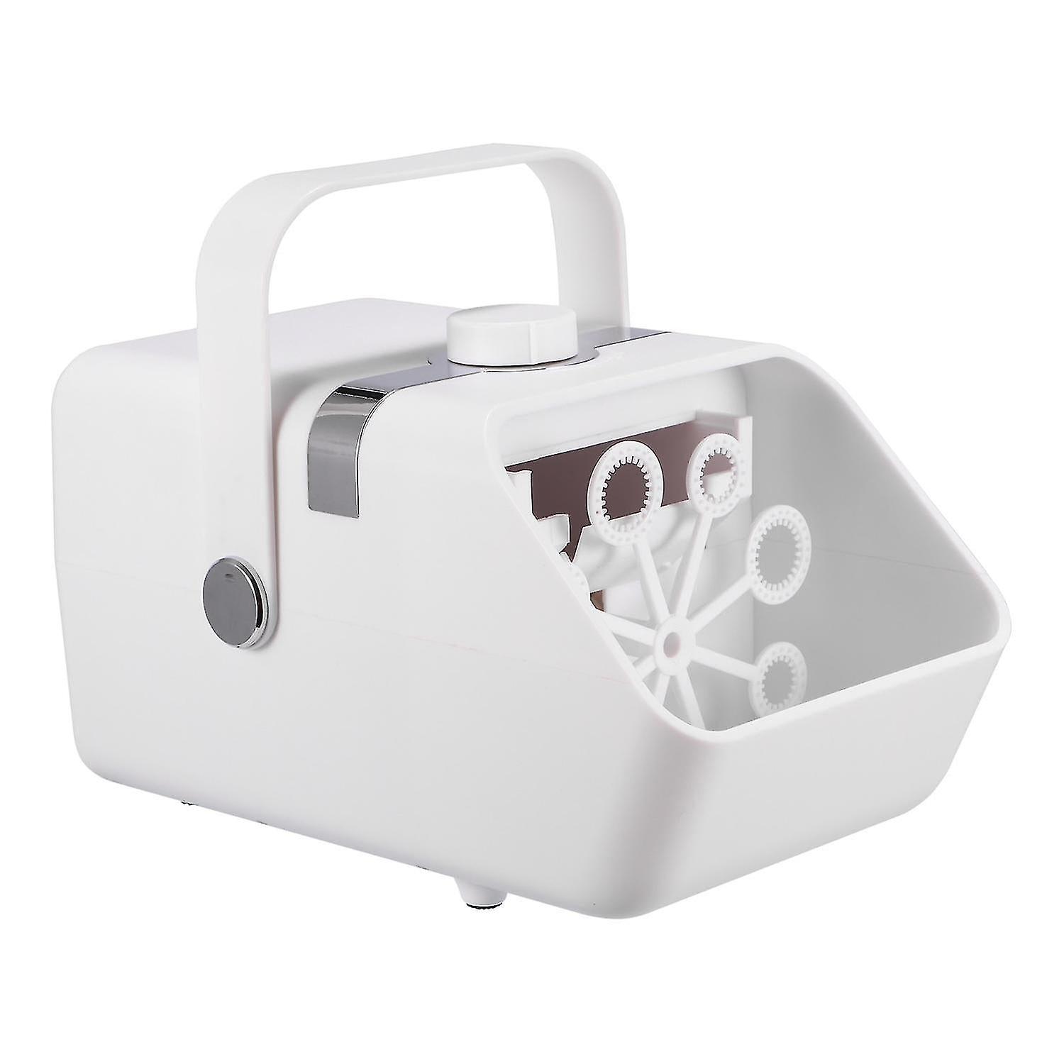 Bubble Blowing Toys Bubble Blower Portable Bubble Making Automatic Bubble Machine Blowing Device For Weddings