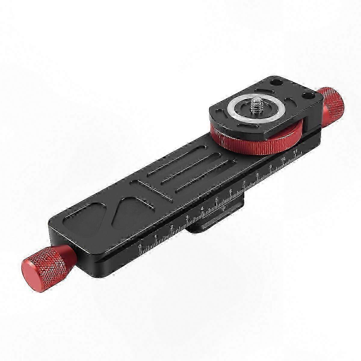 Precision Macro Rail with Arca-Swiss Compatibility and Lever Clamp Support