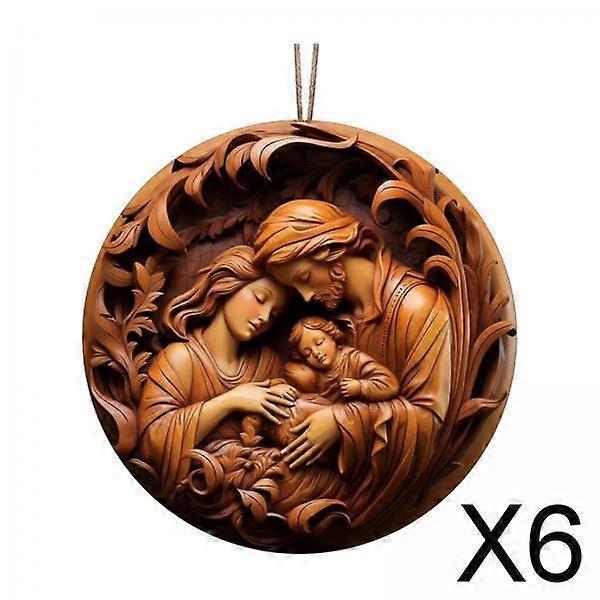 Nativity Scene Christmas Window Display Set