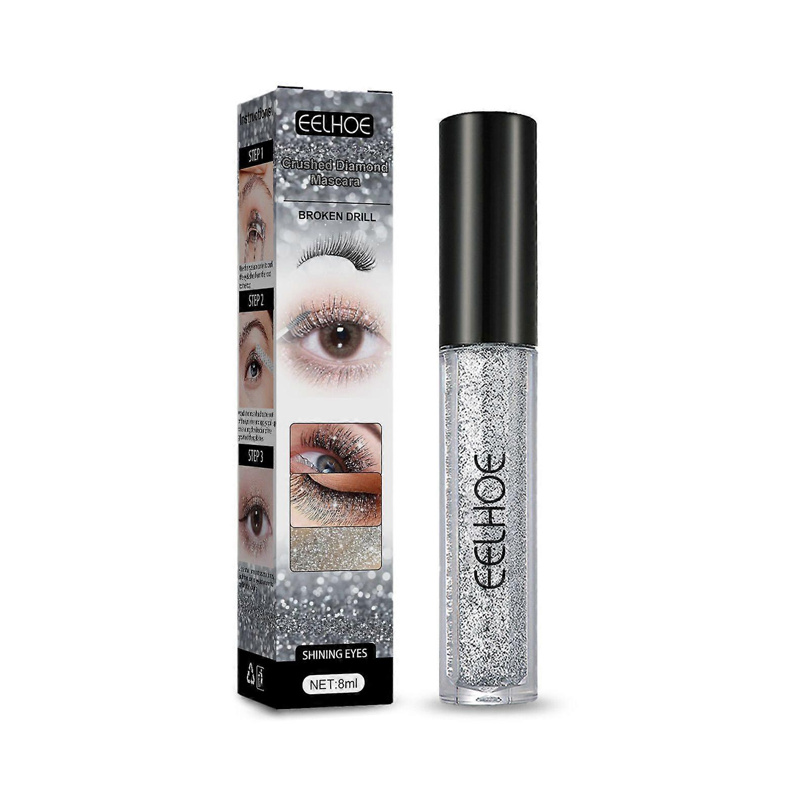 Eelhoe Flash Diamond In The Debris Mascara Shaping Base Quick-Drying Film Forming Flash Tear Eye Not Smudge Mascara