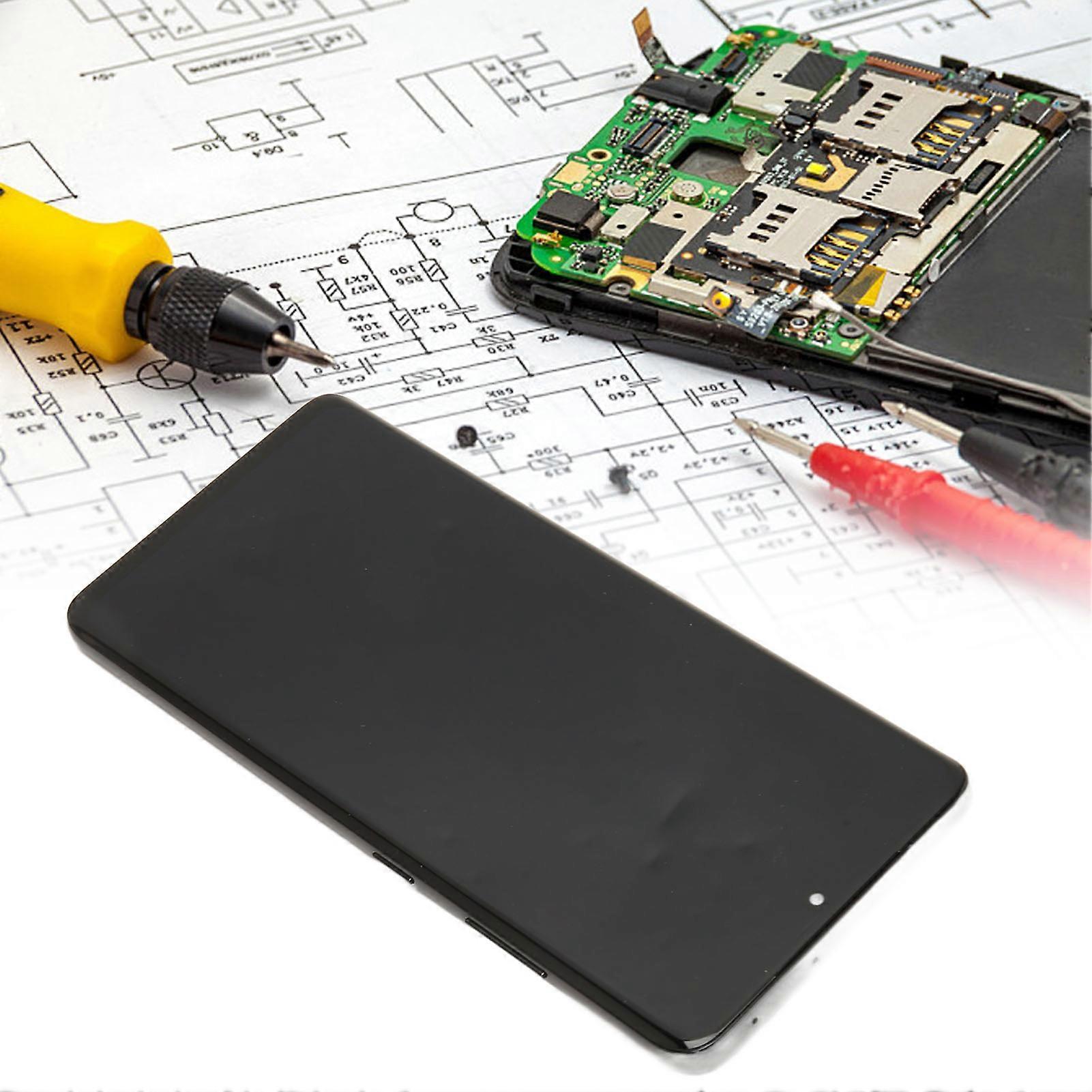 Screen Replacement Touch Screen Display Digitizer Assembly for S21 Ultra 5G G998U G998B G998FDS Phone with Frame Repair Tools Black 