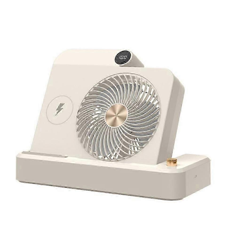 Exquisite 100 Speed, LED Digital Display, Angled Base, Camping Cooling Device
