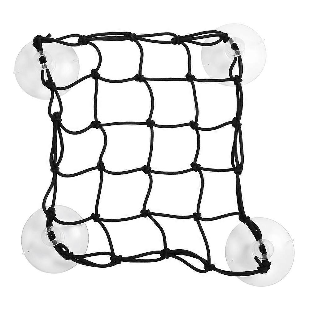 Durable Nylon Rope Mesh Surfboard Plastic Suction Cup Storage Net Paddleboard Deck Bag for Life Vest