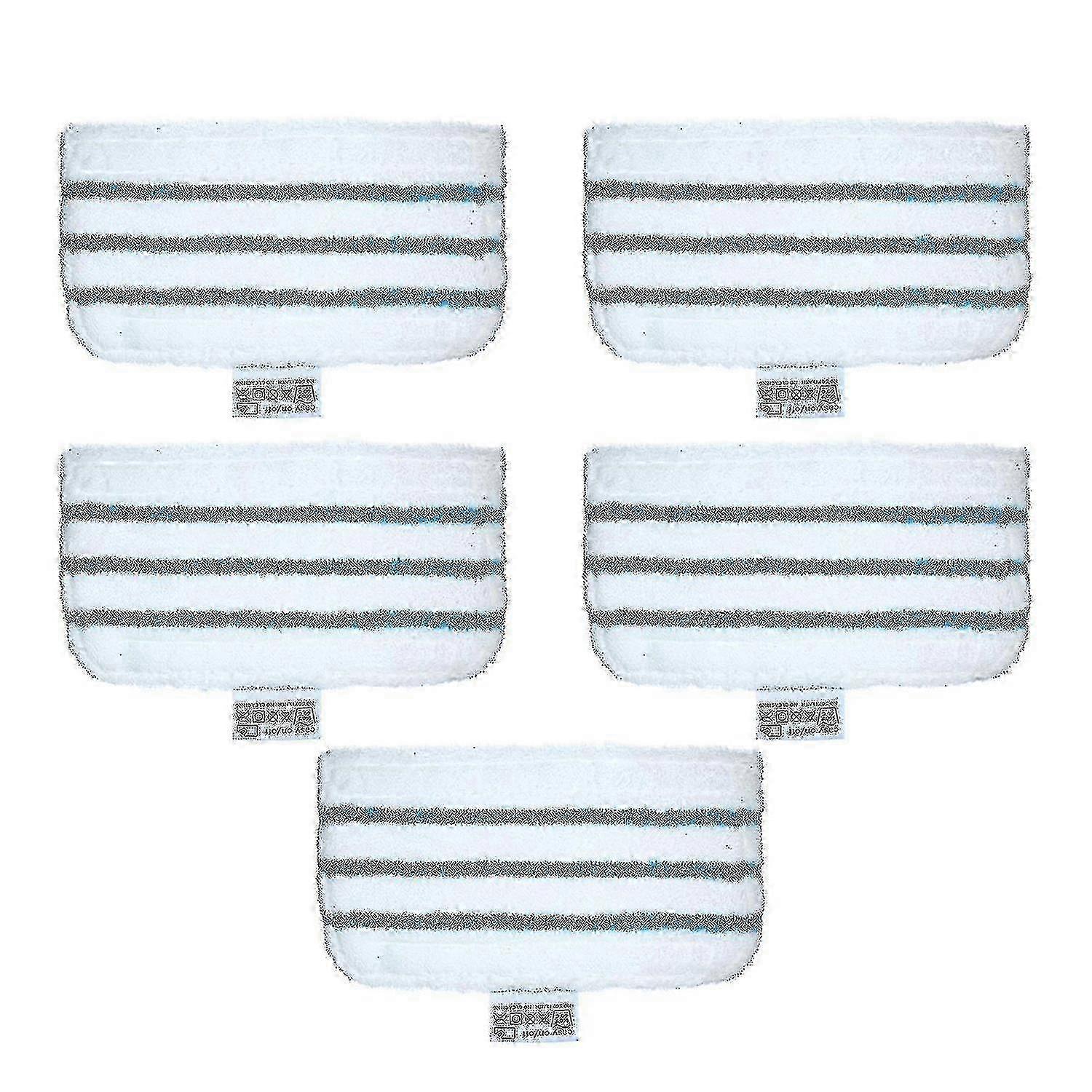 Replacement Mop Pads for Black+Decker FSM Series Steam Mops - 5 Pack