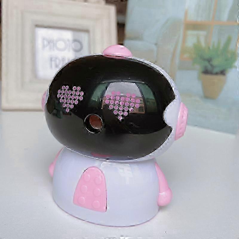 Pink Pencil Sharpener Manual Sharpening Desktop Pencil Sharpener Practical Pencil