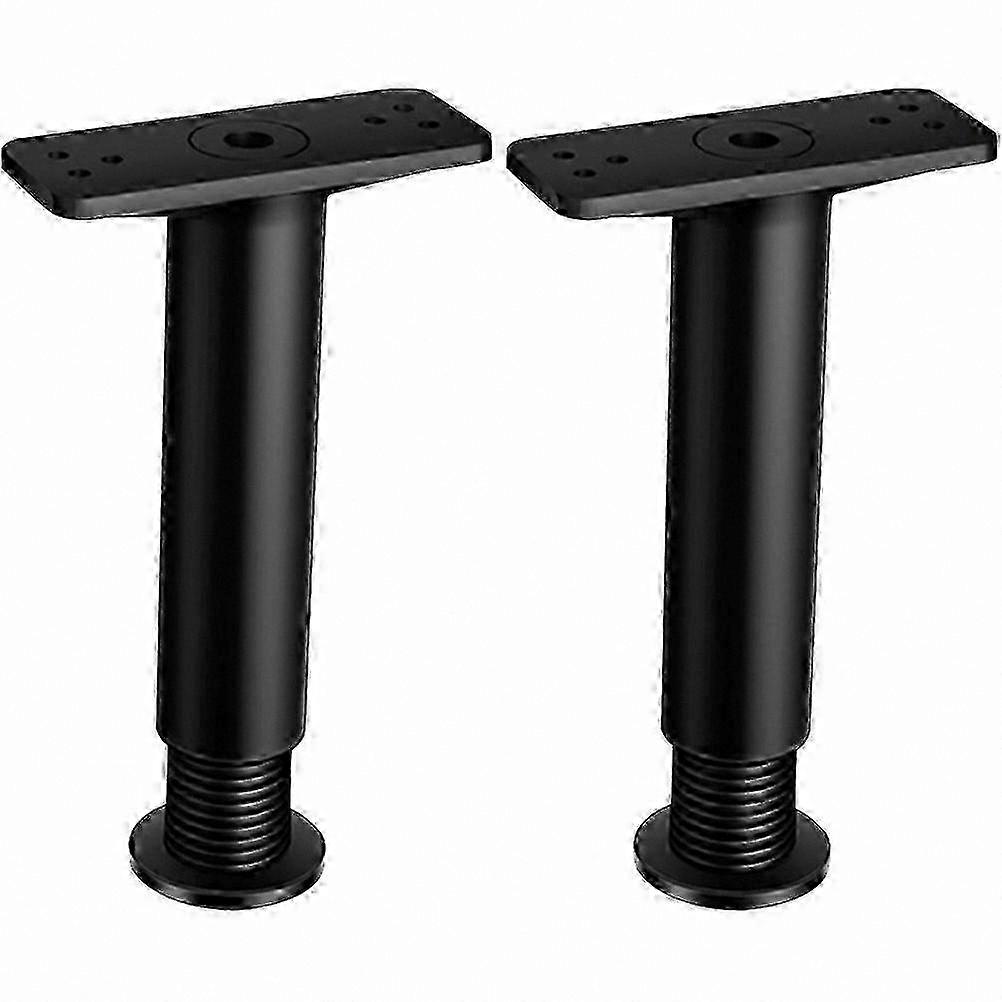 Adjustable Bed Frame Support Legs, 2 Pack, Height Range 5.89"-9.84", Durable Center Leg for Stability Edition 1110