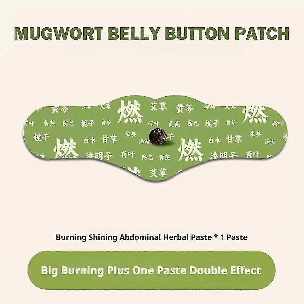 Patch abdominal à base de plantes, extrait d'armoise, perte de poids, stimulation du métabolisme, moxibustion