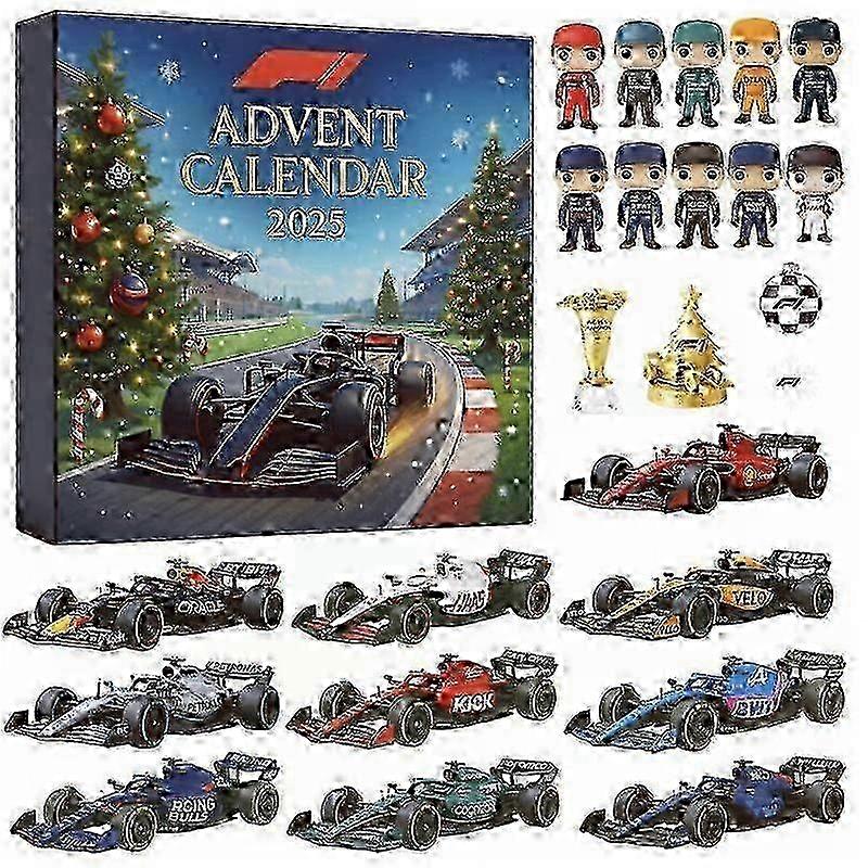 F1 Themed Advent Calendar 25-26 Days Racing Christmas Countdown
