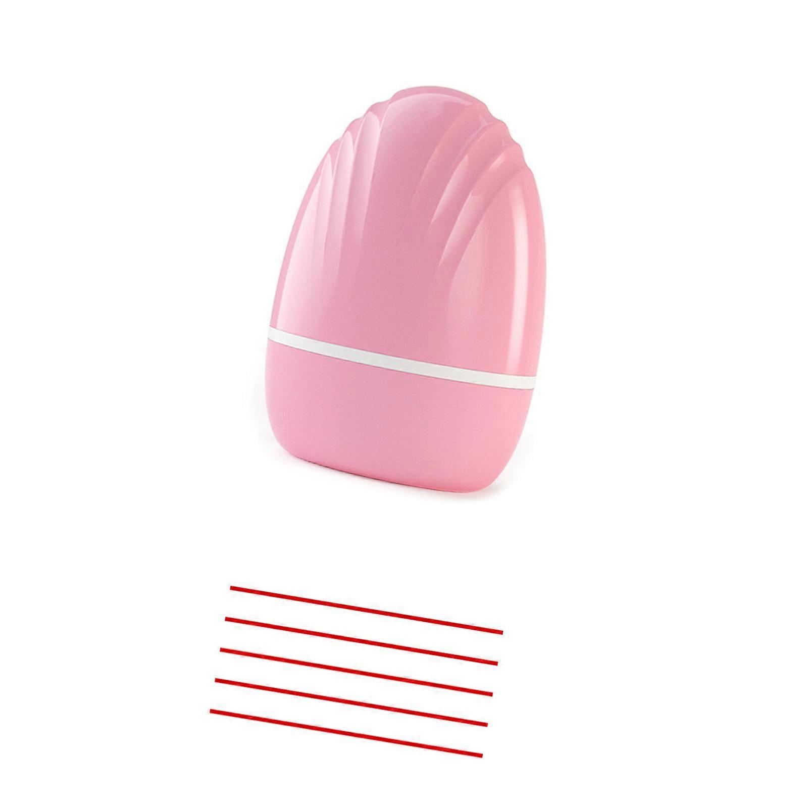 Plastic Music Staff Roller Seal Efficient Notation Creation Solution for Composers Teachers Piano Guitar Learners  Pink