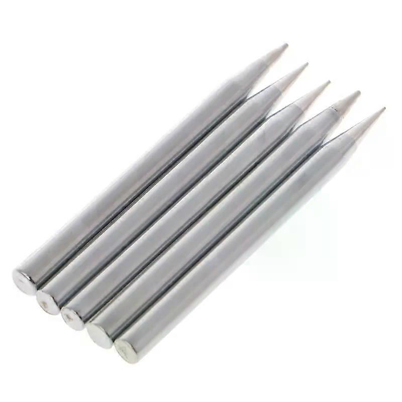 5 Pcs 40W Replacement Soldering Iron Tip Lead-Free Solder Tip