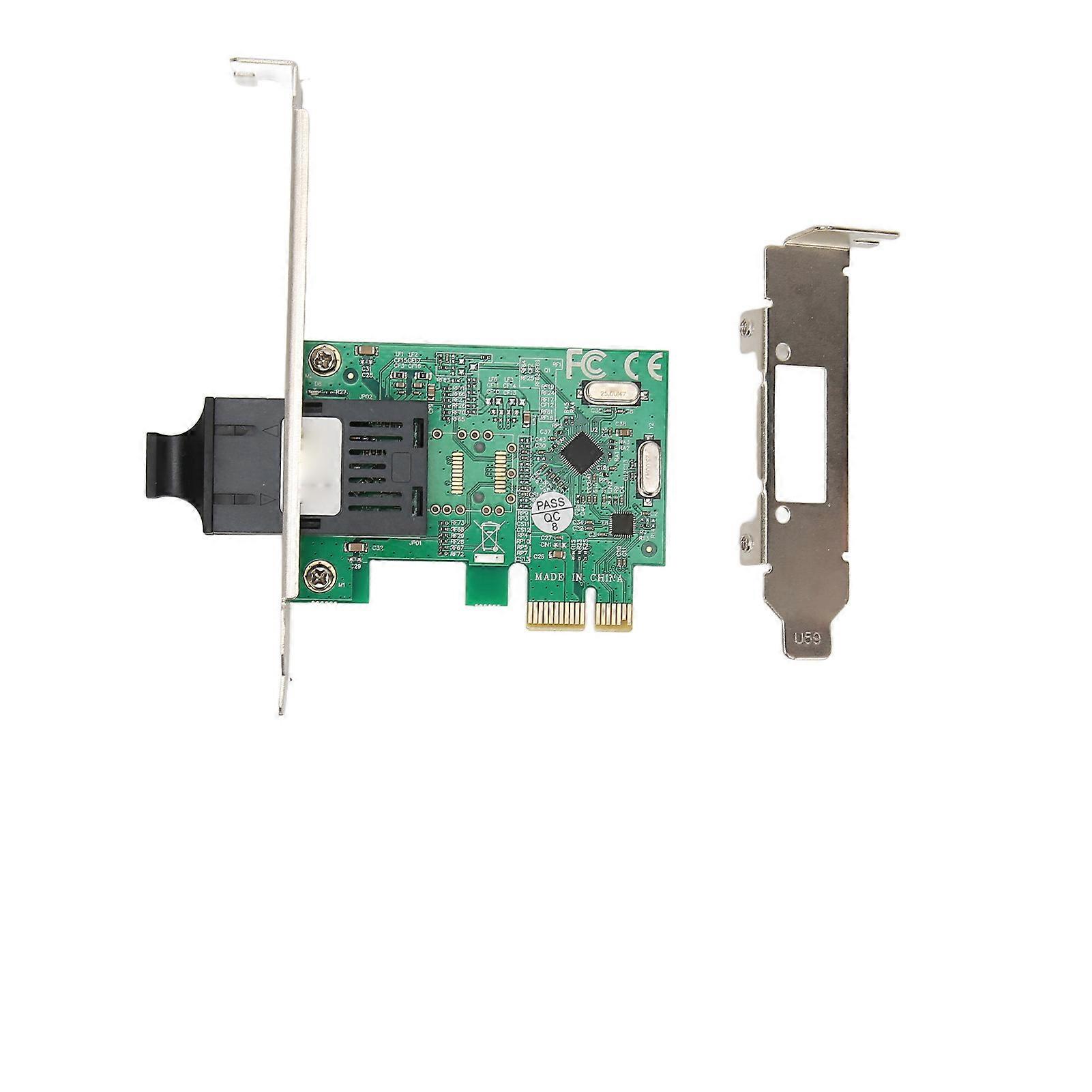 PCIe X1 Ethernet Adapter Network Card 100Mbps RTL8106E Chip for Linux Windows FreeBSD