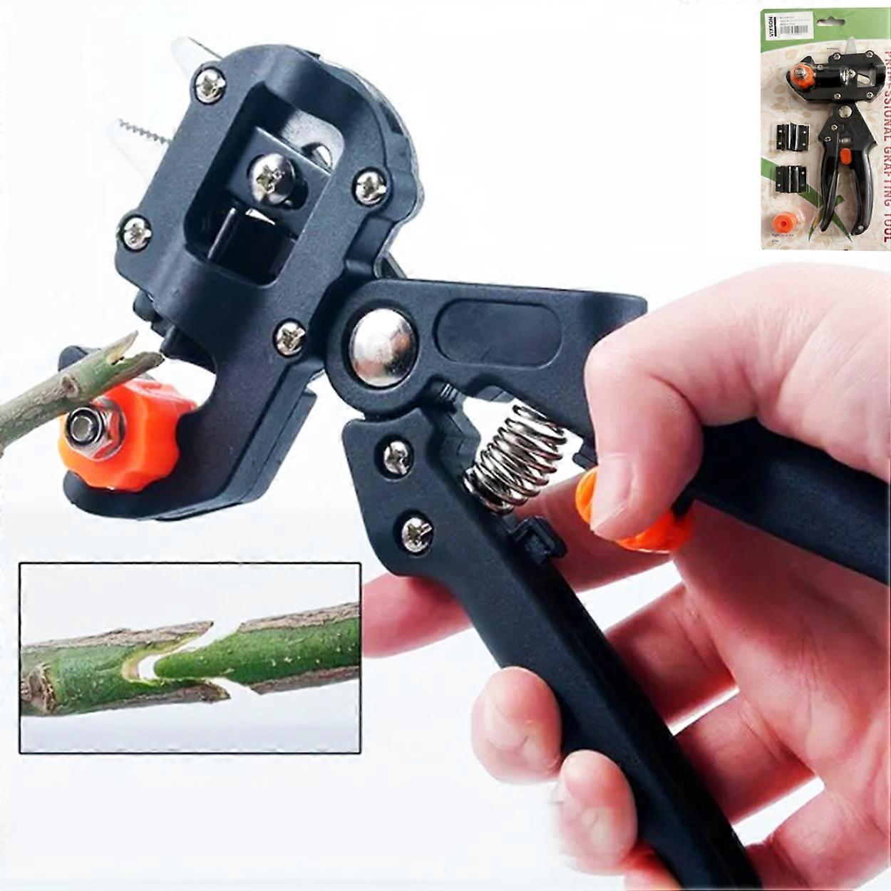 PrecisionPro 4-in-1 Garden Shears for Pruning & Grafting