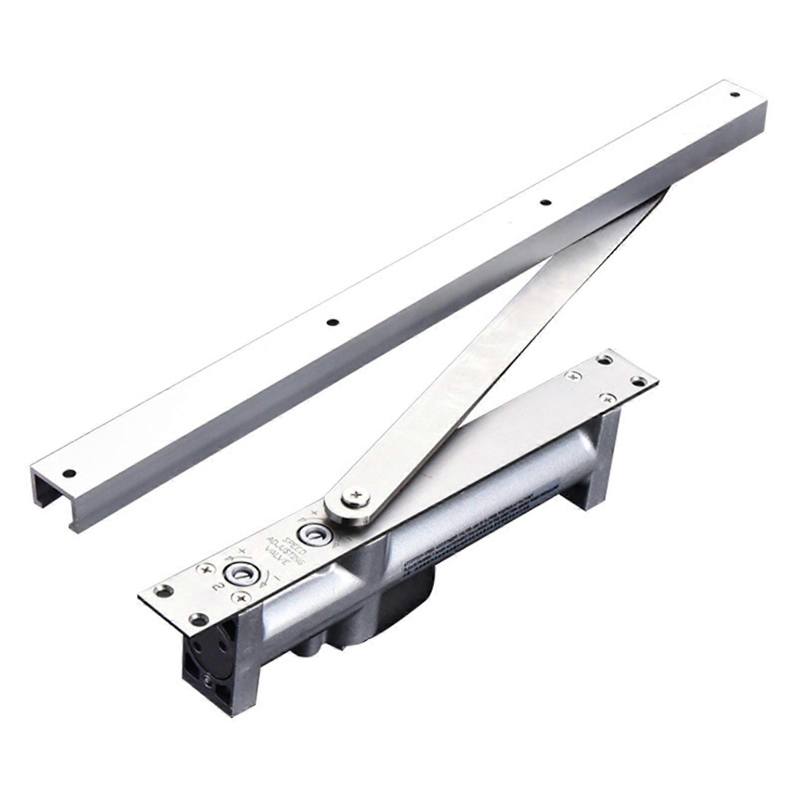 Practical Adjustable Strength Door Closers Hydraulic Mechanism Home Accessory for Household and Commercial Door Multicolor