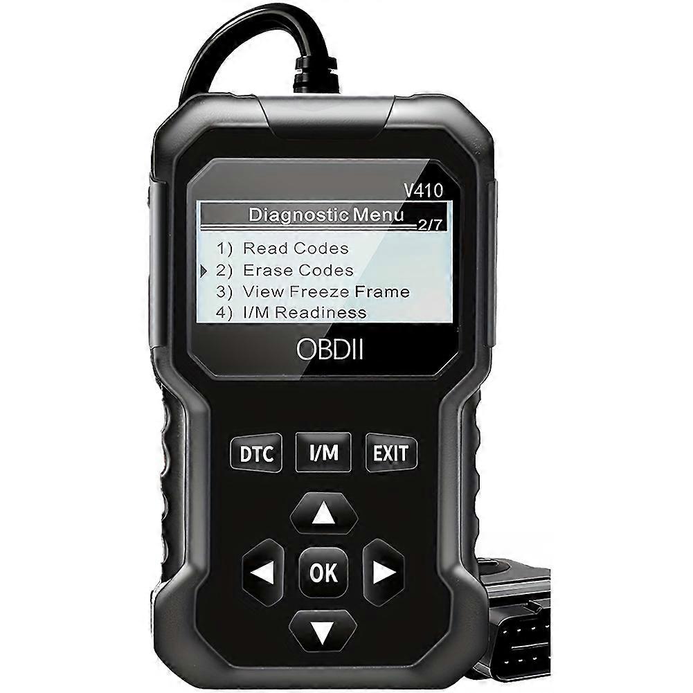 Car Obd2 Scanner Diagnostic Tool Code Reader Can Diagnose All Obd Ii Protocol Cars Since 1996 Scan Tool Black