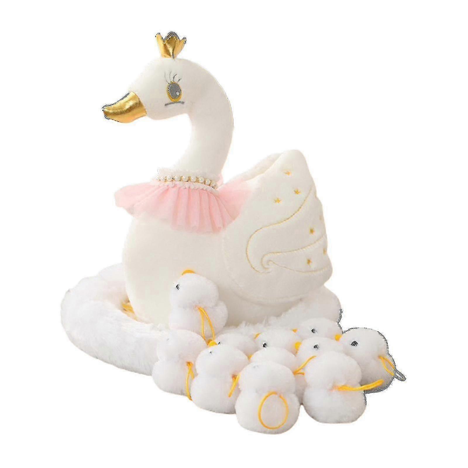 Interactive Plush Hen with Removable Eggs for Child Development Play