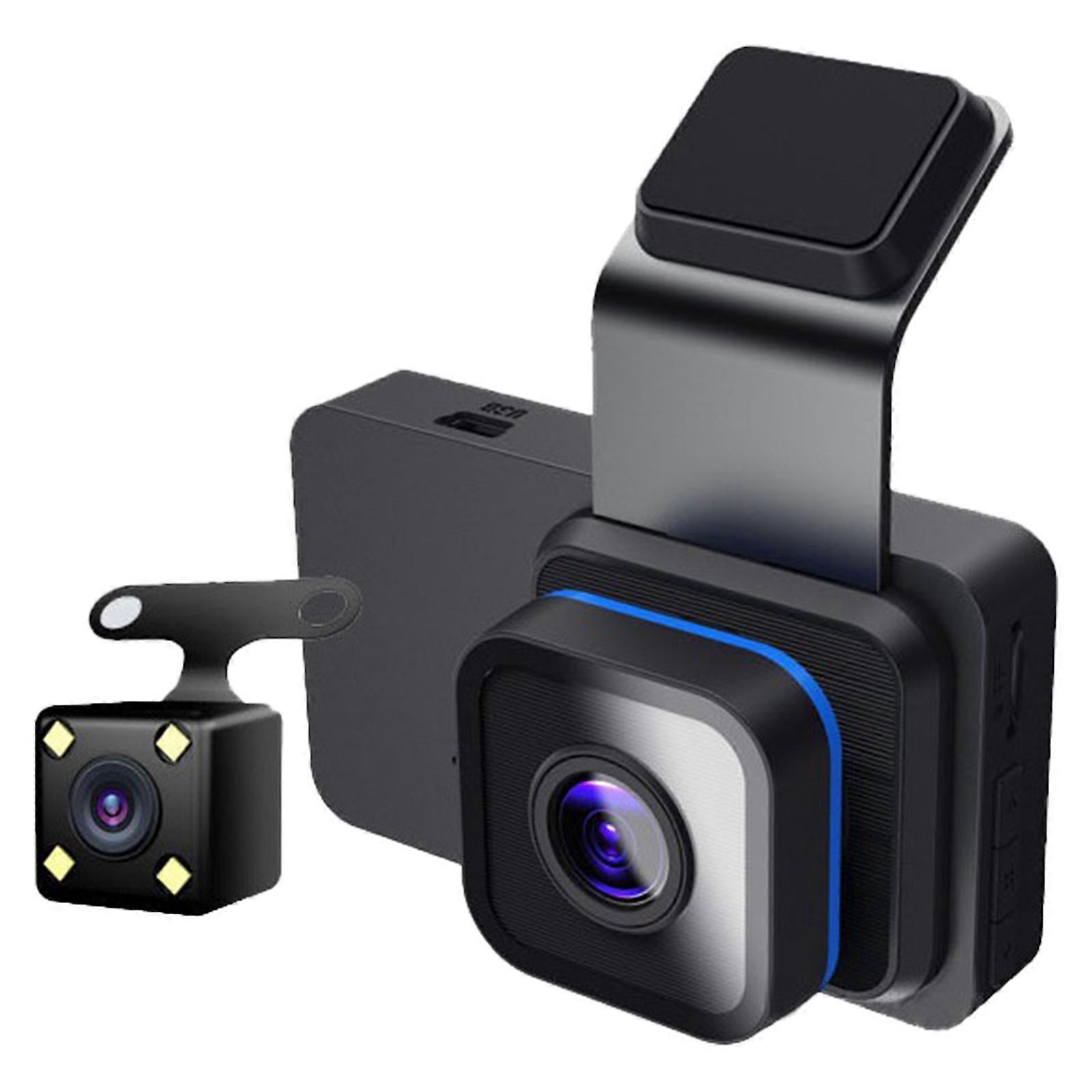 Advanced 1080P WiFi 2 Dashcam for Car with Wide Angle Lens and WDR Technology for Clear Recording Multicolor