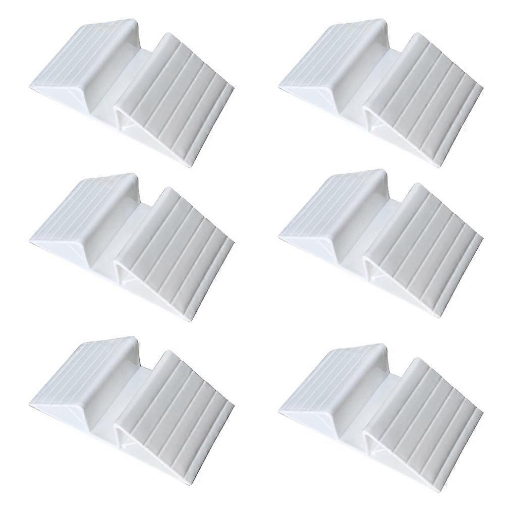 Gate Fence Support Feet Plastic Triangular Isolation Fence Reinforcement Accessories Freestanding Dog Gate Fence Panel