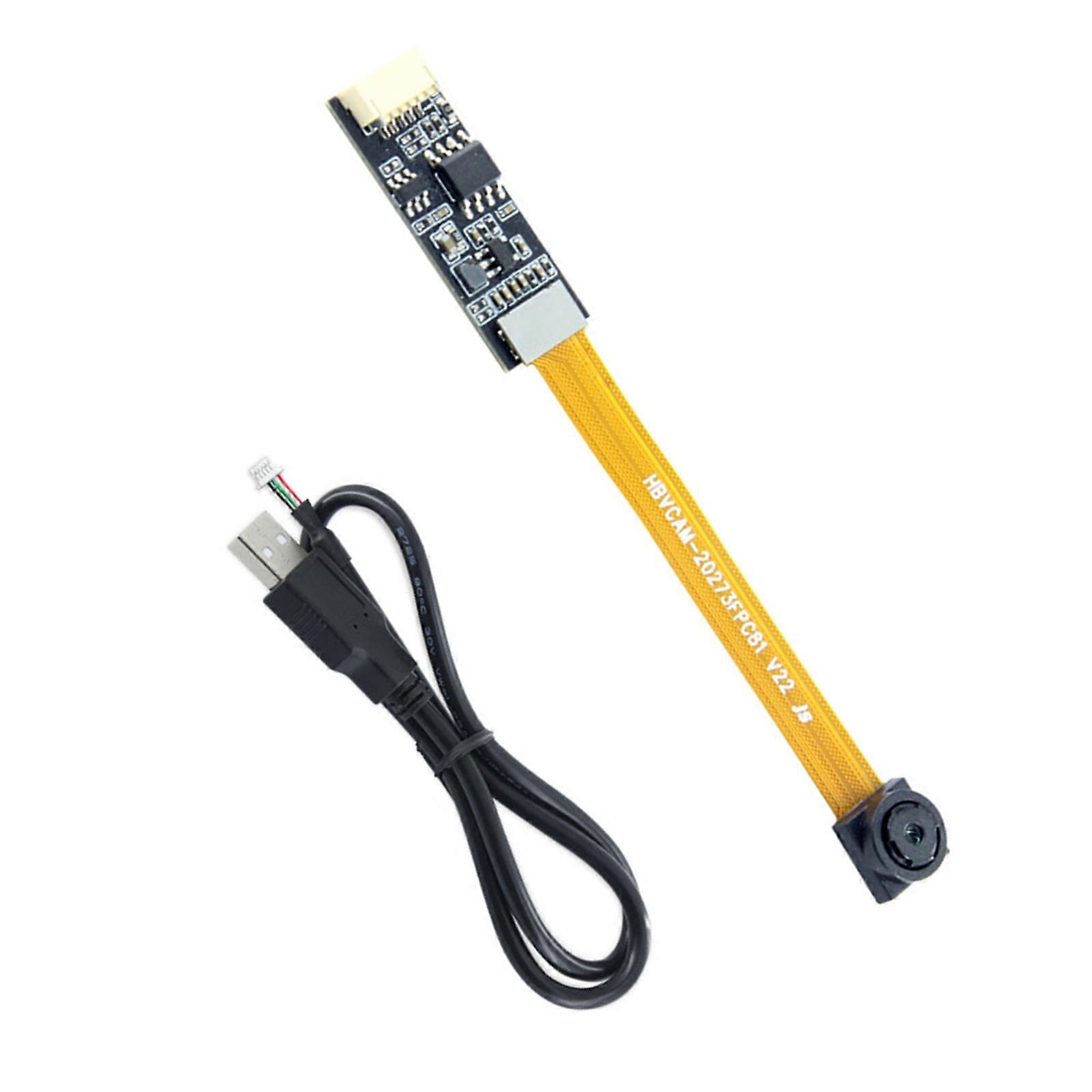 Compact and Flexible USB Camera Module for Fast Code Reading Camera Compatible for WinXP Win7 Win8 Win10 System Multicolor