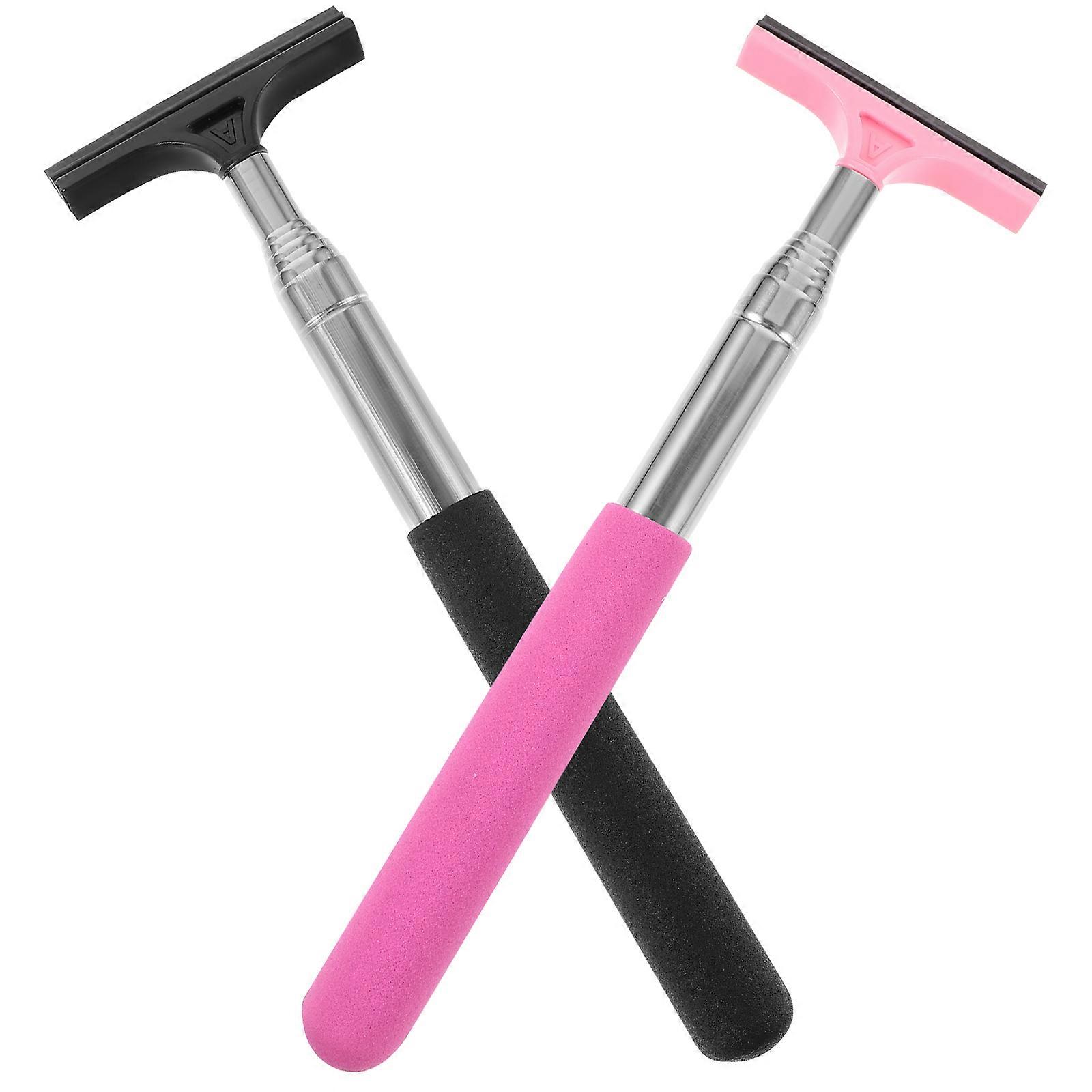 2pcs Car Mirror Squeegee Side Mirror Squeegee Wipers Car Rearview Mirror Cleaning Wipers