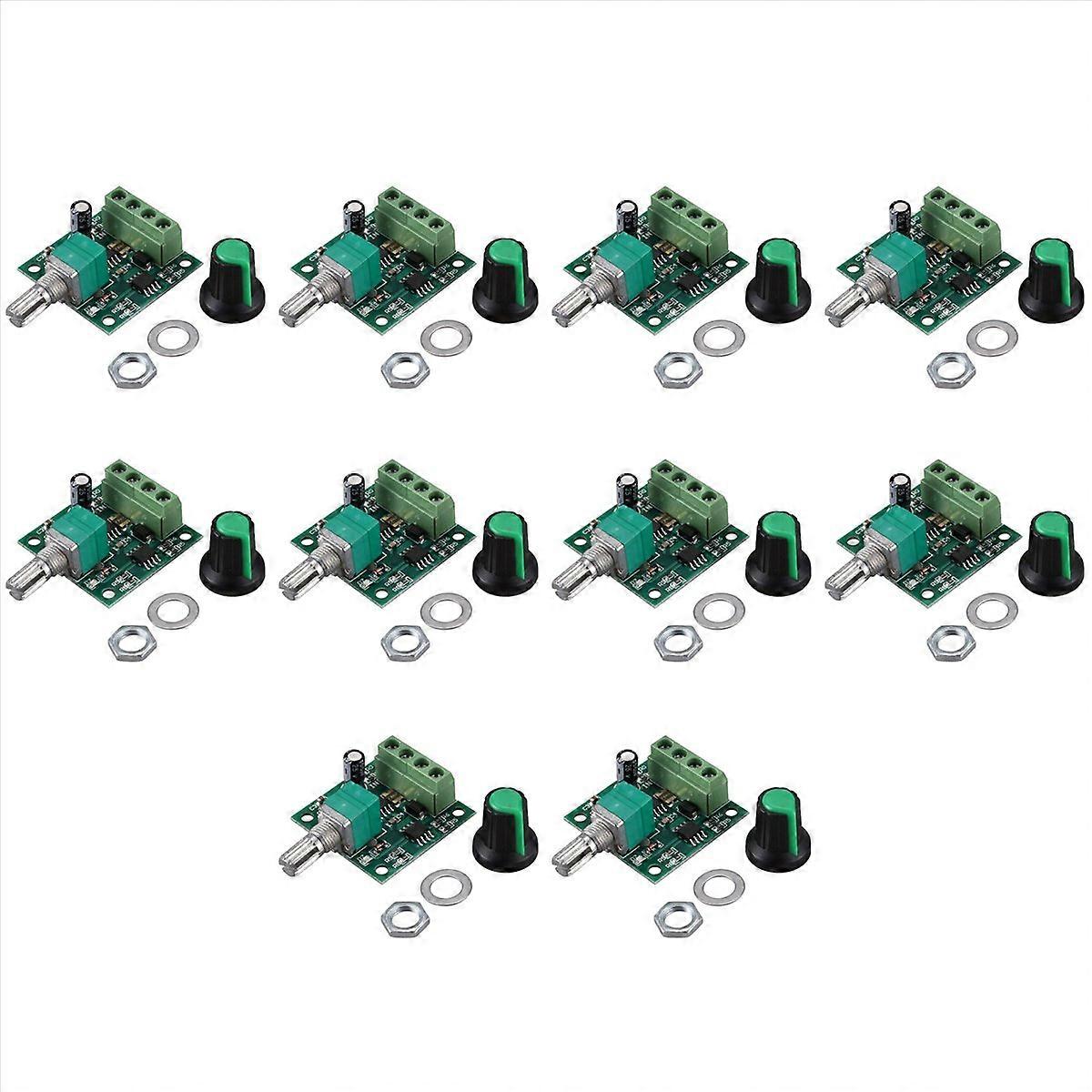 10X Low Voltage DC PWM Motor Speed Controller Module 1.8V 3V-5V-6V 12V 2A