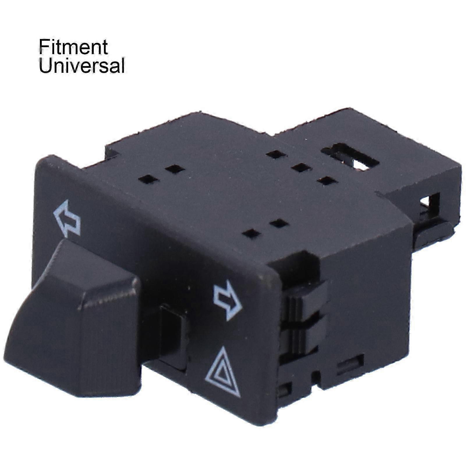 34mm Universal Black ABS Emergency Button for Motorcycle Handlebar Switch