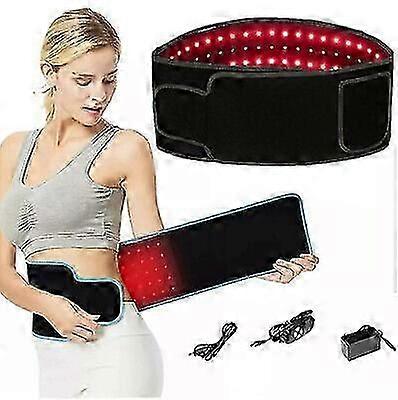 105 LED-pärlor infrarött bälte för midjeterapi och smärtlindring
