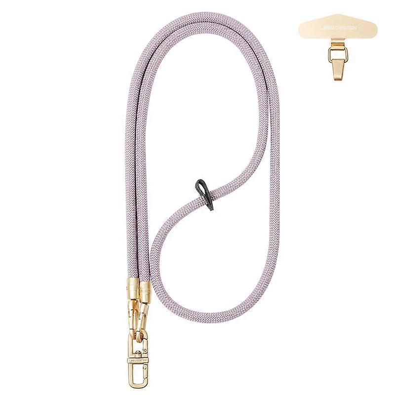 LEEU DESIGN 120cm Smartphone Shoulder Strap with Metal Tether Tab, Adjustable Cell Phone Polyester L
