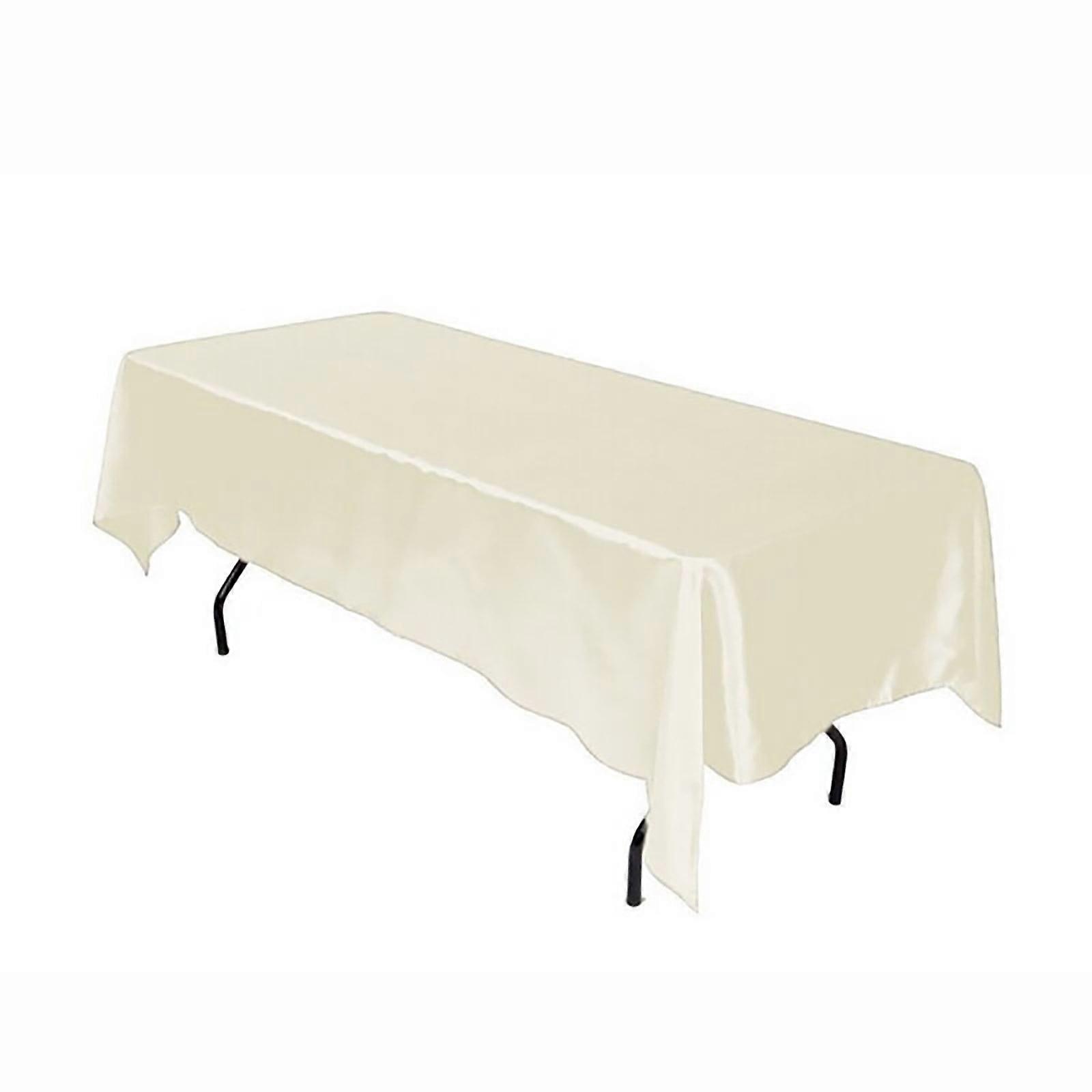 HANXIULIN Tablecloth Rectangle Grey Polyester Buffet Parties Holidays 147*259cm Home Decor