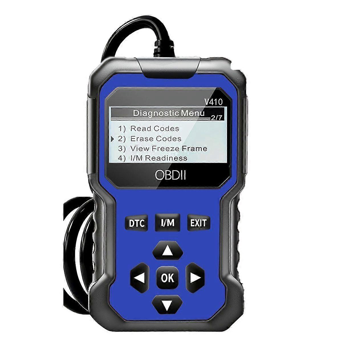 Car Obd2 Scanner Diagnostic Tool Code Reader Can Diagnose All Obd Ii Protocol Cars Since 1996 Scan