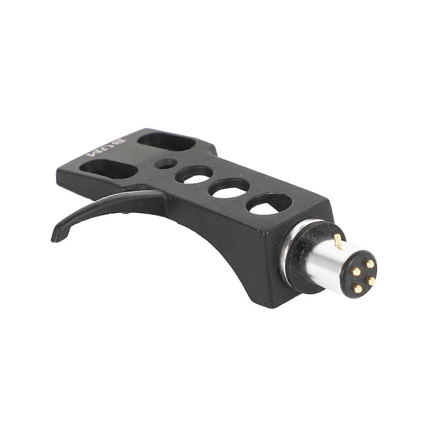 Black Turntable Headshell For Turntables 4 Pin Contacts