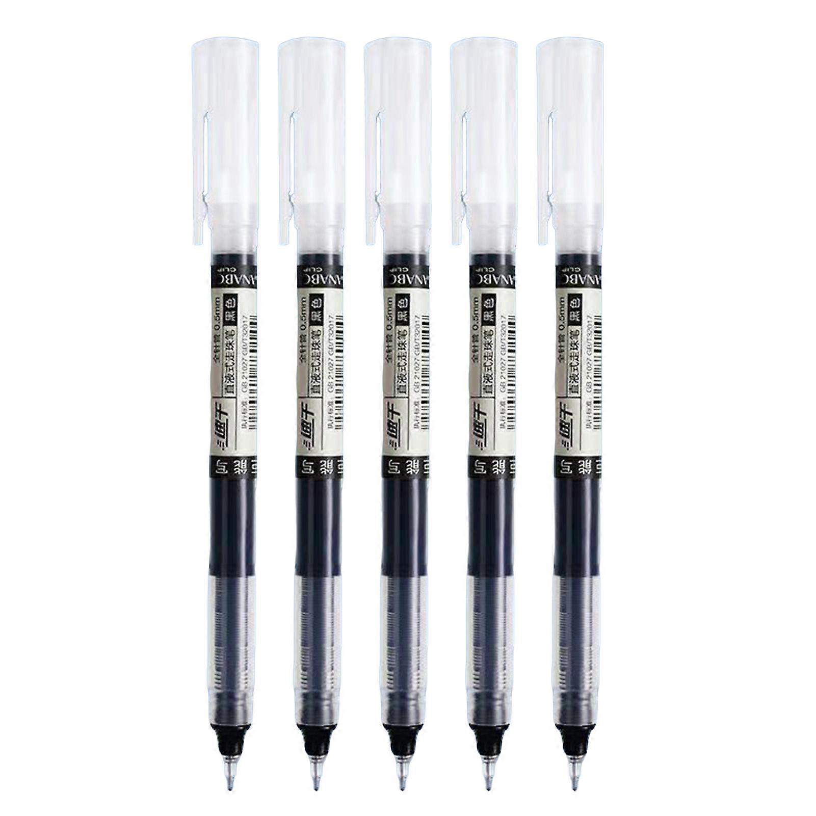 Large Capacity Direct Liquid Rollerball Pen Set Direct Liquid Student Study Essential