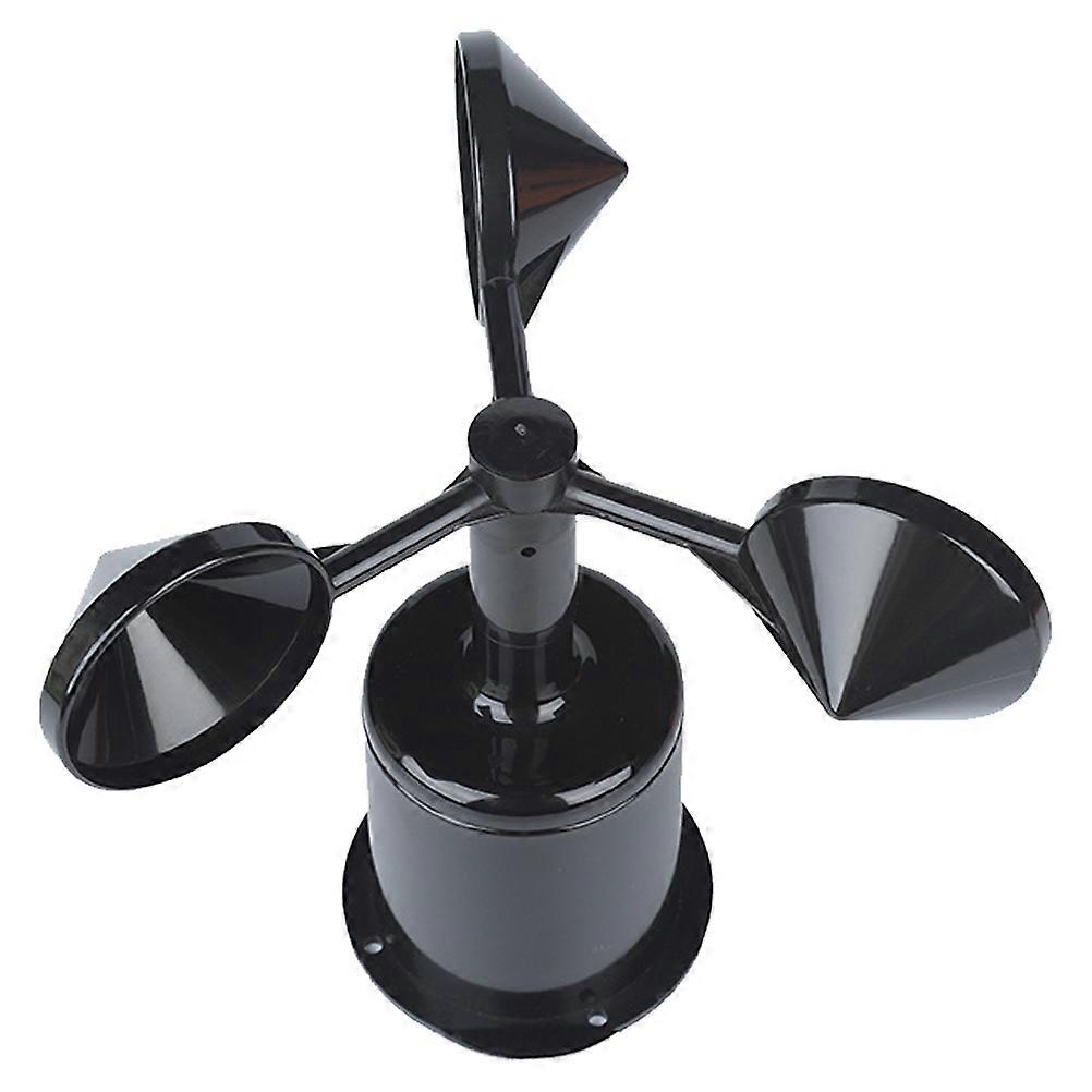 Black ABS Wind Indicator Protector for Anemometer Device Easy to Install Lightweight 3.5 x 3.5 x 4.0 Inches